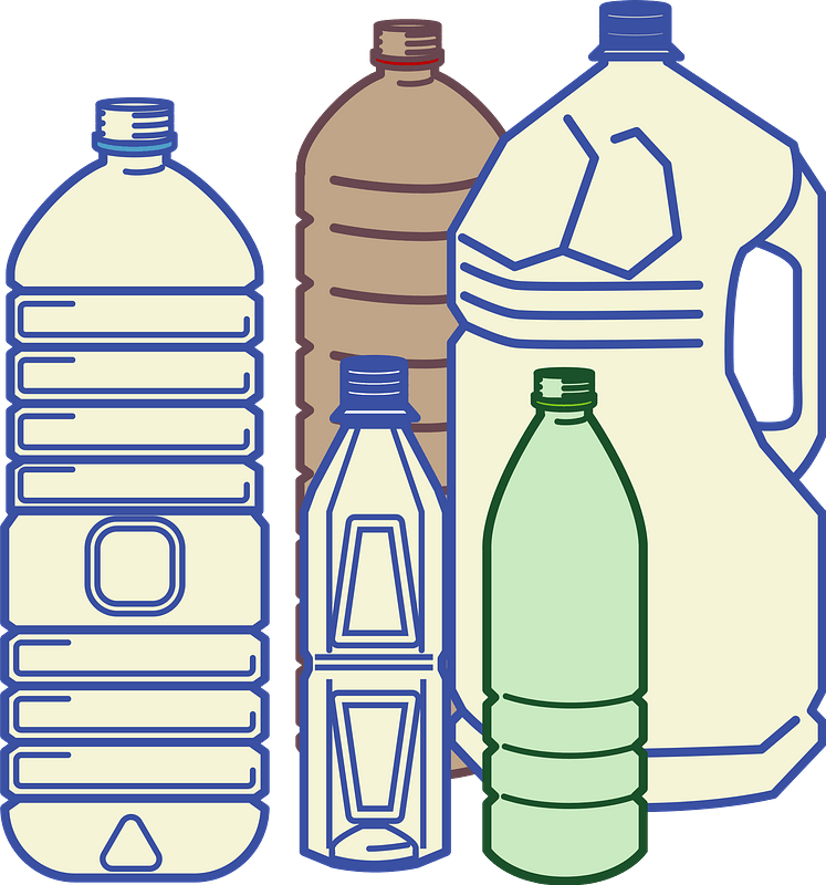 Plastic Bottles - Free vector clipart images on creazilla.com