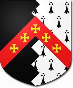 Blazon of Mackworth Baronets of The Gnoll (1776)