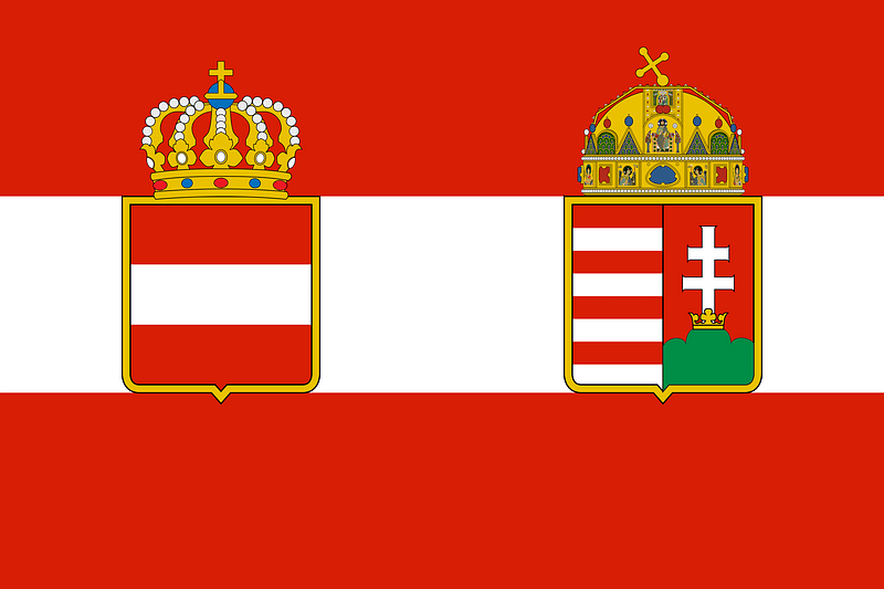 War flag of Austria-Hungary (1918)