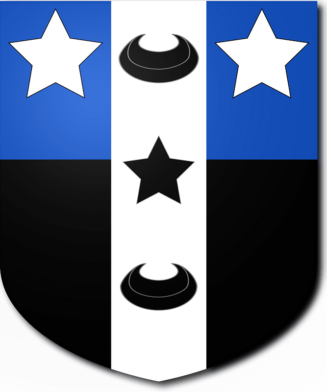 Blazon of Coode-Adams of Sampford Grange