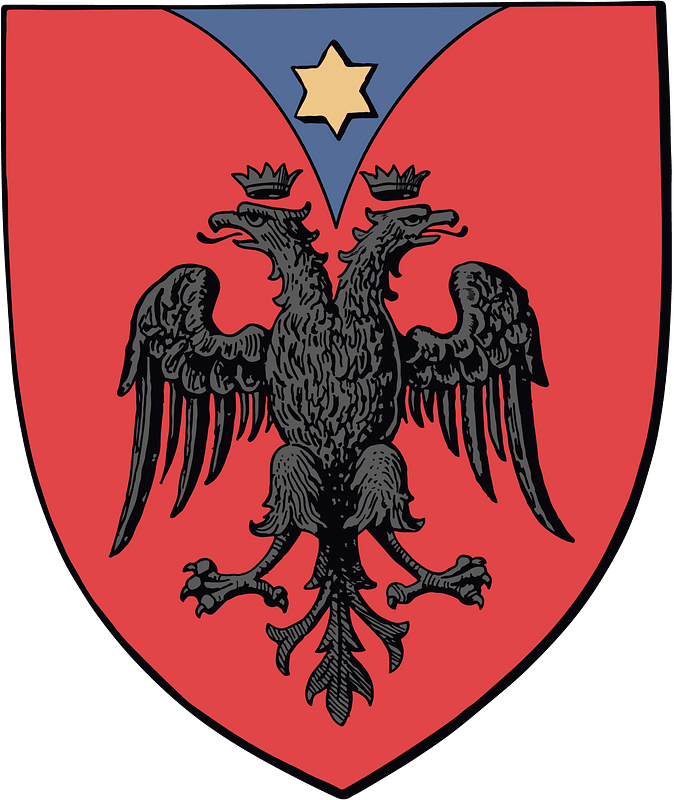 Coat of arms of the House of Kastrioti