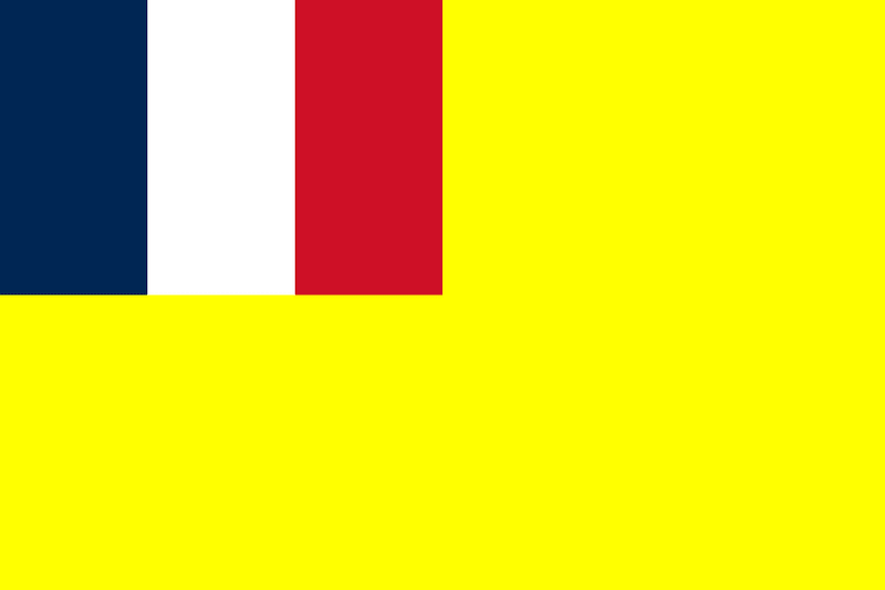 Flag of Colonial Annam (variant)