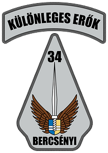 Insignia Hungary Army Battalion 34th V2