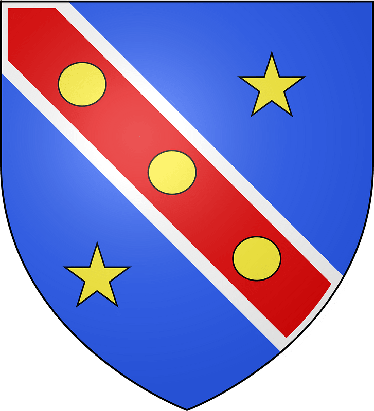 Blason famille fr de Vassail de Rignac de la Barde