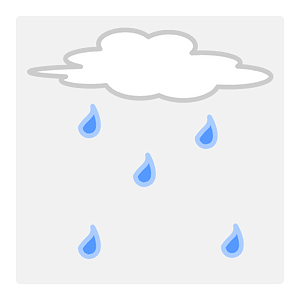 MeteoSet Precipitation-Rain-1