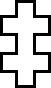 Lithuanian Air Force Roundel 1923 (rudder)