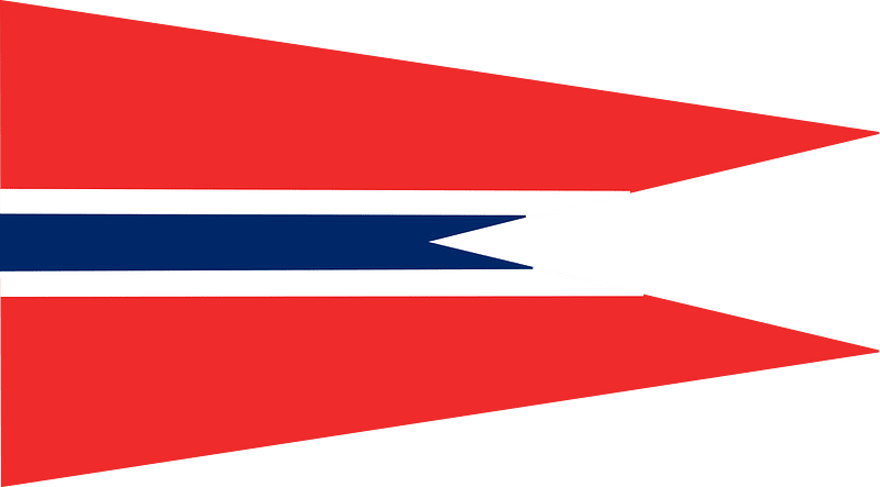 Rank Flag of a Norwegian Captain