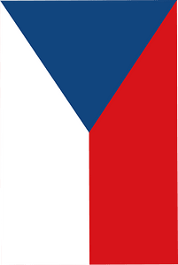 Roundel of Czechoslovakia (left wing)