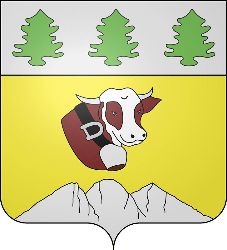 Blason ville fr Vacheresse