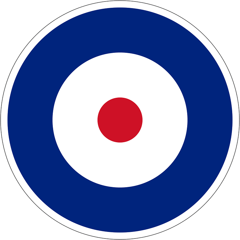 RAF type A 1 roundel