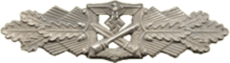 Ribbon of Close Combat Clasp Silver
