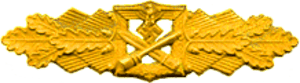 Ribbon of Close Combat Clasp Gold