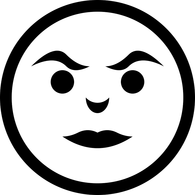 Full moon with face
