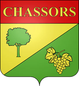 Blason de la ville de Chassors (Charente)