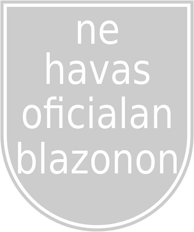 Ne havas blazonon
