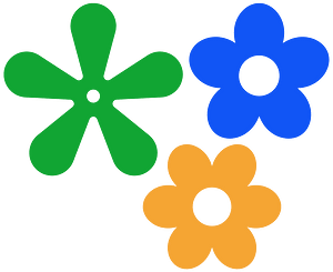 Retro-flower-icon-5petals
