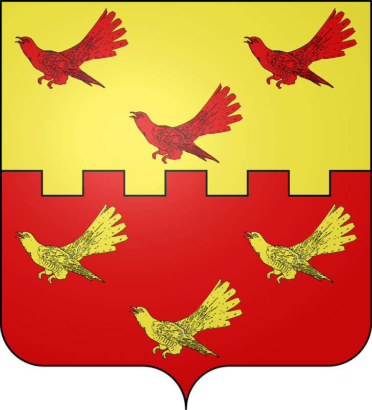Blason de la ville de Vaudoncourt (Meuse)