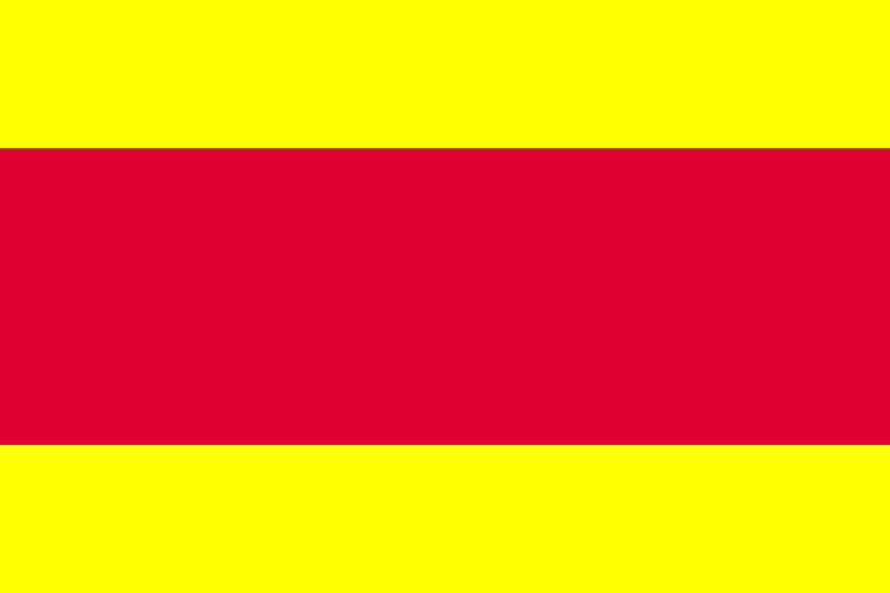 Second flag of the Nguyen Dynasty