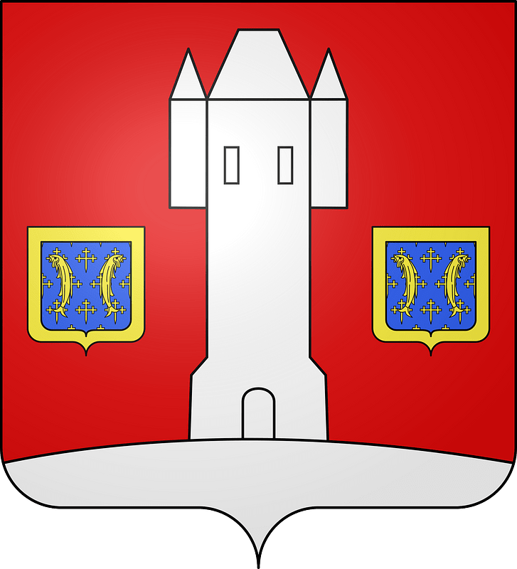 Blason de la ville de Dun-sur-Meuse (Meuse)