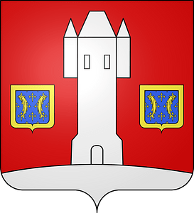 Blason de la ville de Dun-sur-Meuse (Meuse)