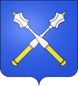 Blason de la ville de Pont-sur-Meuse (Meuse)