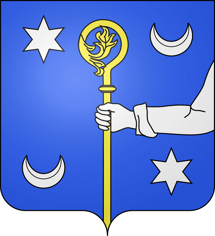 Blason de la ville de Saint-Benoît-en-Woëvre (Meuse)