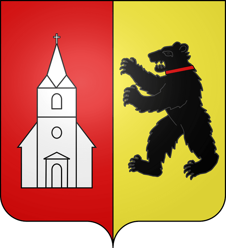 Blason de la ville de Blanche-Église (Moselle)