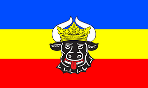 Flag of Mecklenburg (1992 proposal)