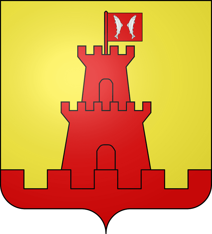 Blason de la ville de Château-Bréhain (Moselle)