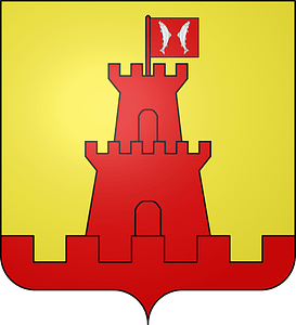 Blason de la ville de Château-Bréhain (Moselle)