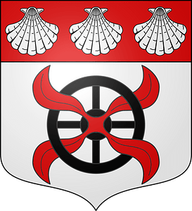 Blason de la ville de Contz-les-Bains (Moselle)