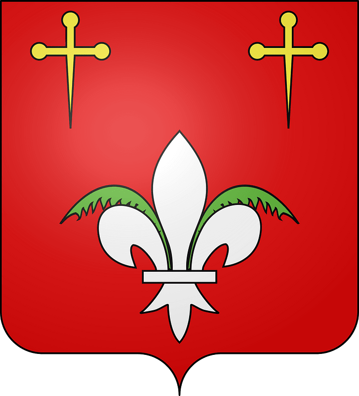 Blason de la ville de Courcelles-sur-Nied (Moselle)