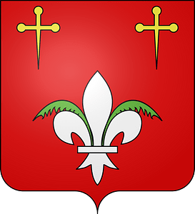 Blason de la ville de Courcelles-sur-Nied (Moselle)