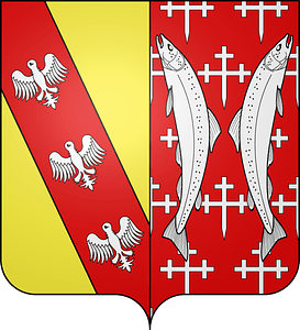 Blason de la ville de Delme (Moselle)