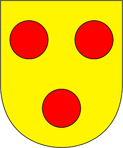 Coat of arms of county Gronsveld (HRE)