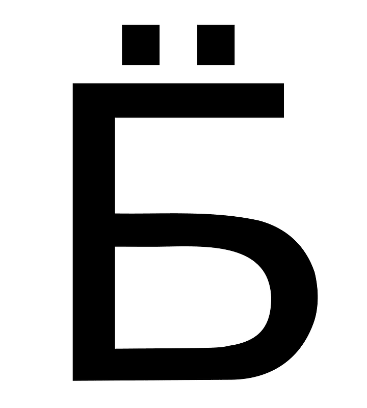 Russian mat symbol