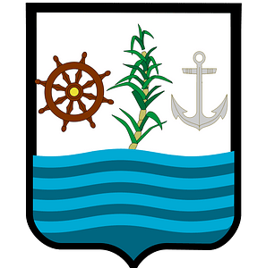 Escudo de San Pedro de Macoris (En cuadrilongo)