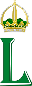Imperial Monogram of Prince Prince Luís of Orléans-Braganza of Brazil