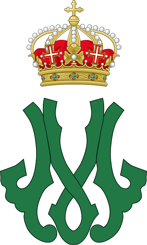 Royal Monogram of Queen Margherita of Italy