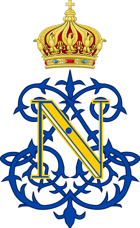 Imperial Monogram of Emperor Napoleon III of France