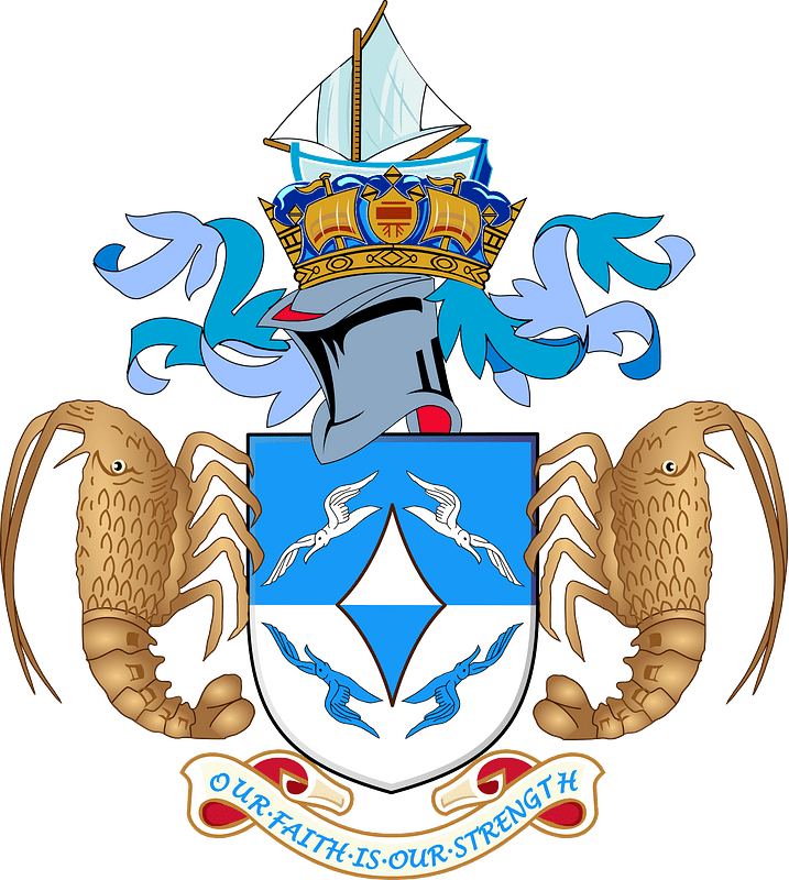 Coat of arms of Tristan da Cunha