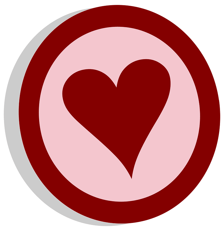 Symbol heart vote