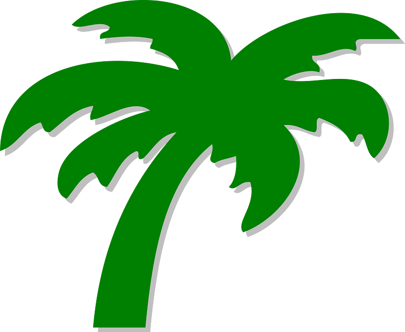Palm tree symbol