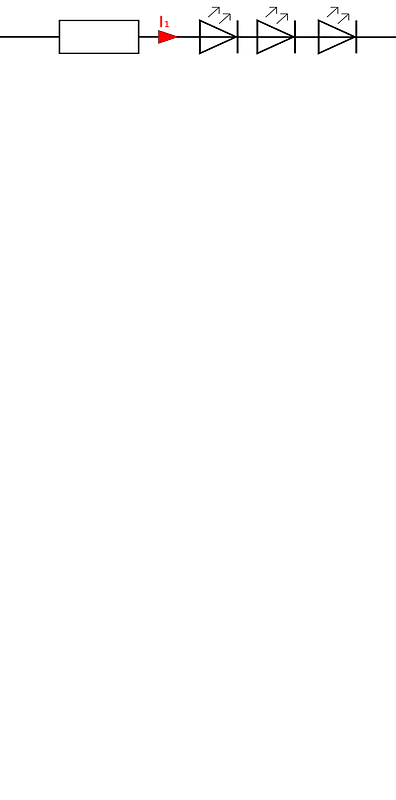 LED serial curcuit