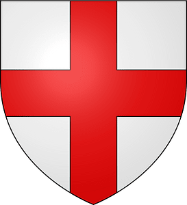 Blason ville fr Calvi (Haute-Corse)