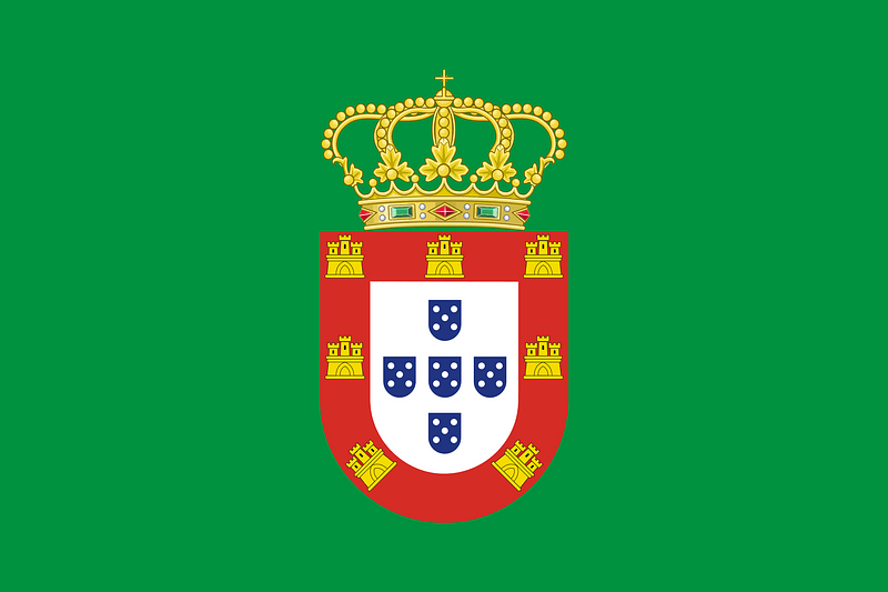 Flag Peter II of Portugal