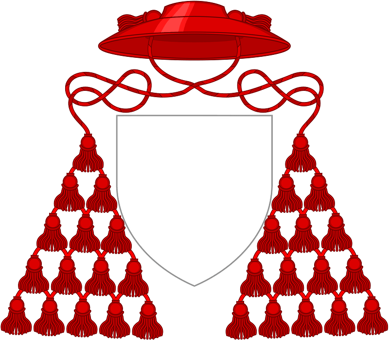 External Ornaments of a Cardinal (not a bishop)