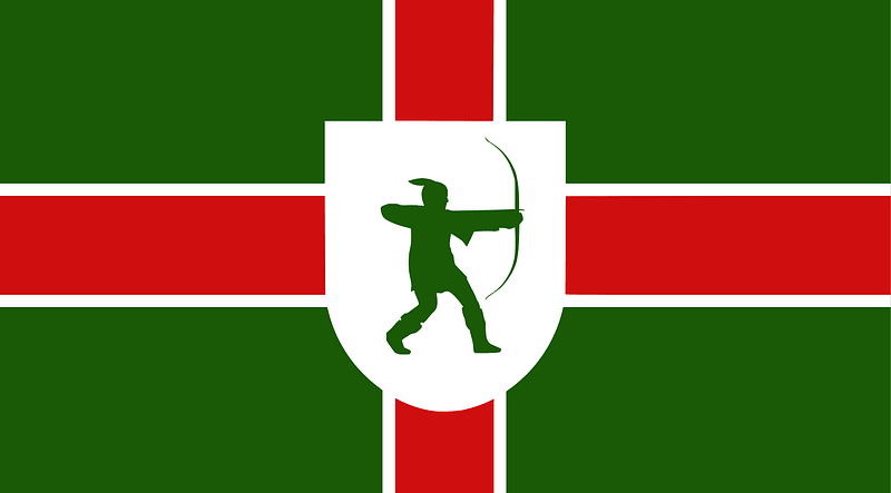 County Flag of Nottinghamshire