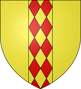 Blason ville fr Laroque-de-Fa (Aude)