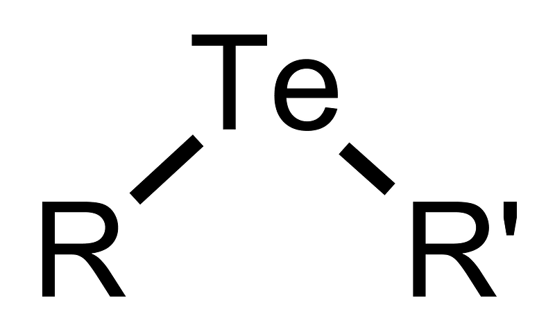 Organic telluride general structure